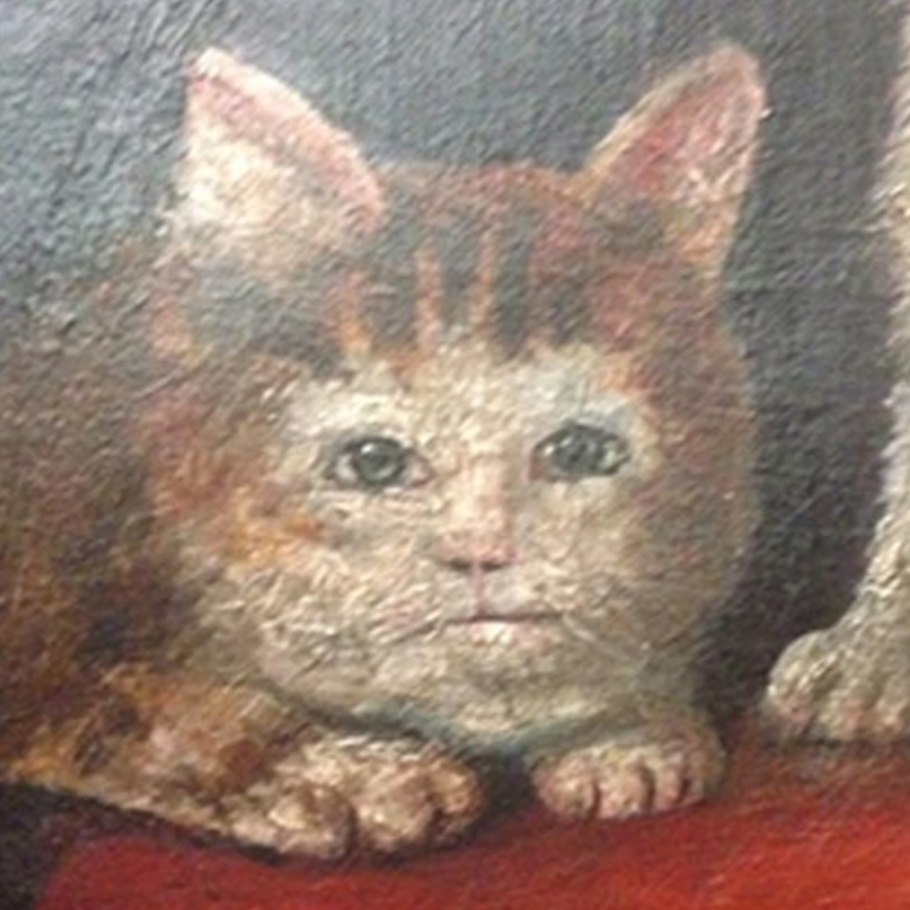 Fernando Botero Paintings Cat