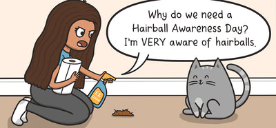 It's Hairball Awareness Day! Tips On How To Reduce Hairballs In Your Cat