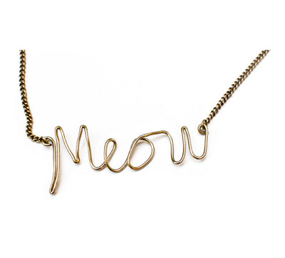 Meow Necklace