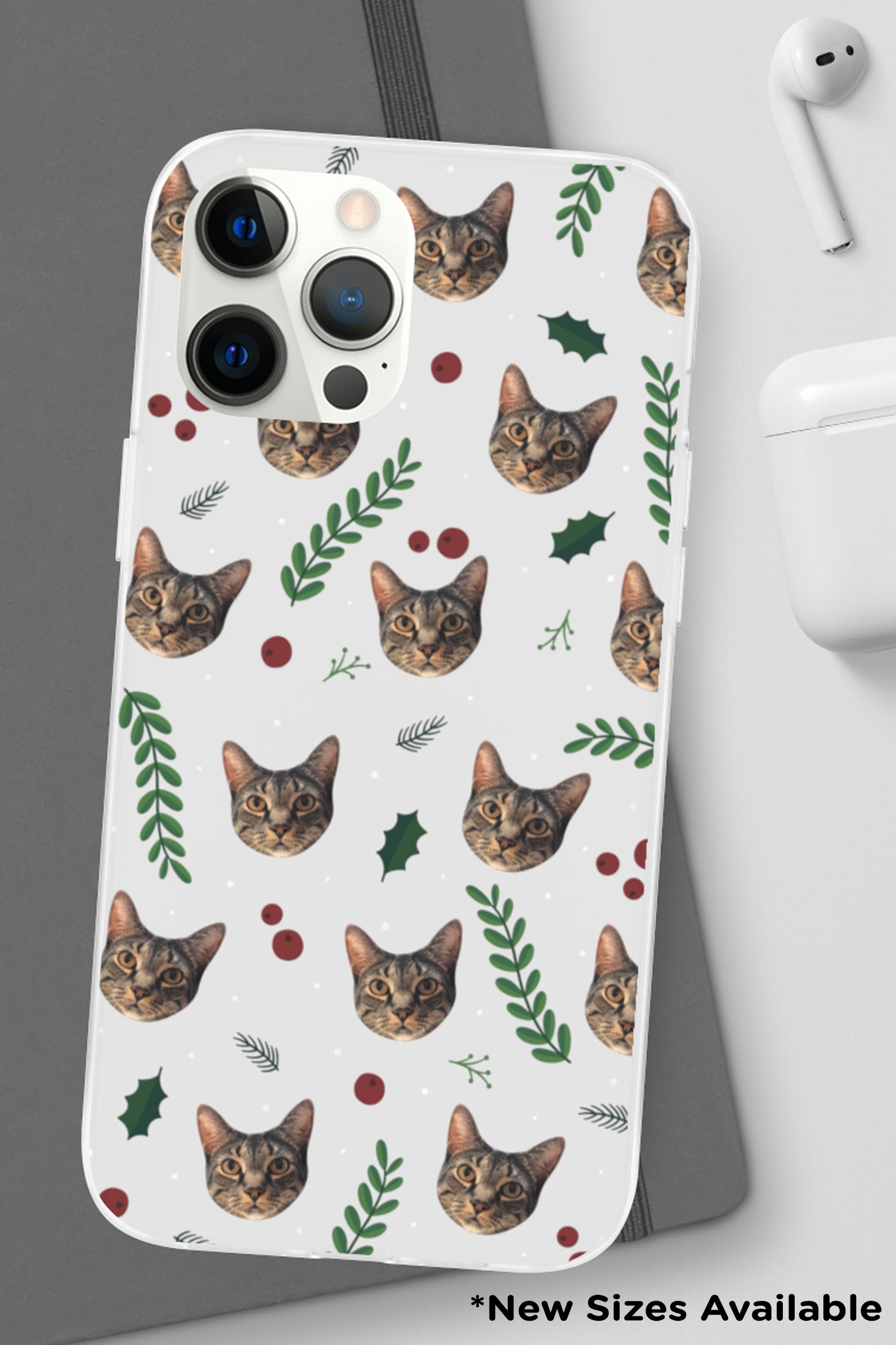 Custom Print Your Cat Phone Case Meowingtons