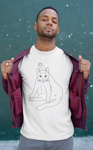 Privacy Please Cat T-Shirt