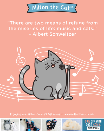 Wednesday Wisdom: Music and Cats