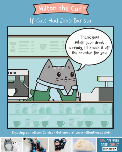 If Cats Had Jobs: Barista
