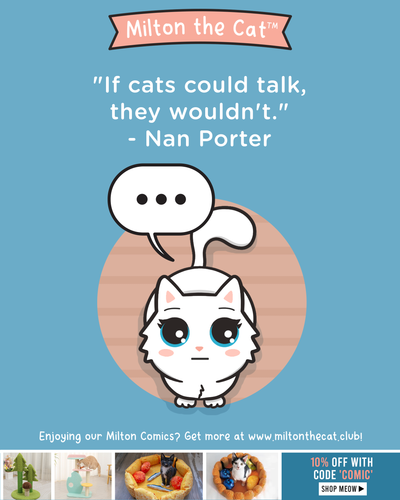 Wednesday Wisdom: If Cats Could Talk