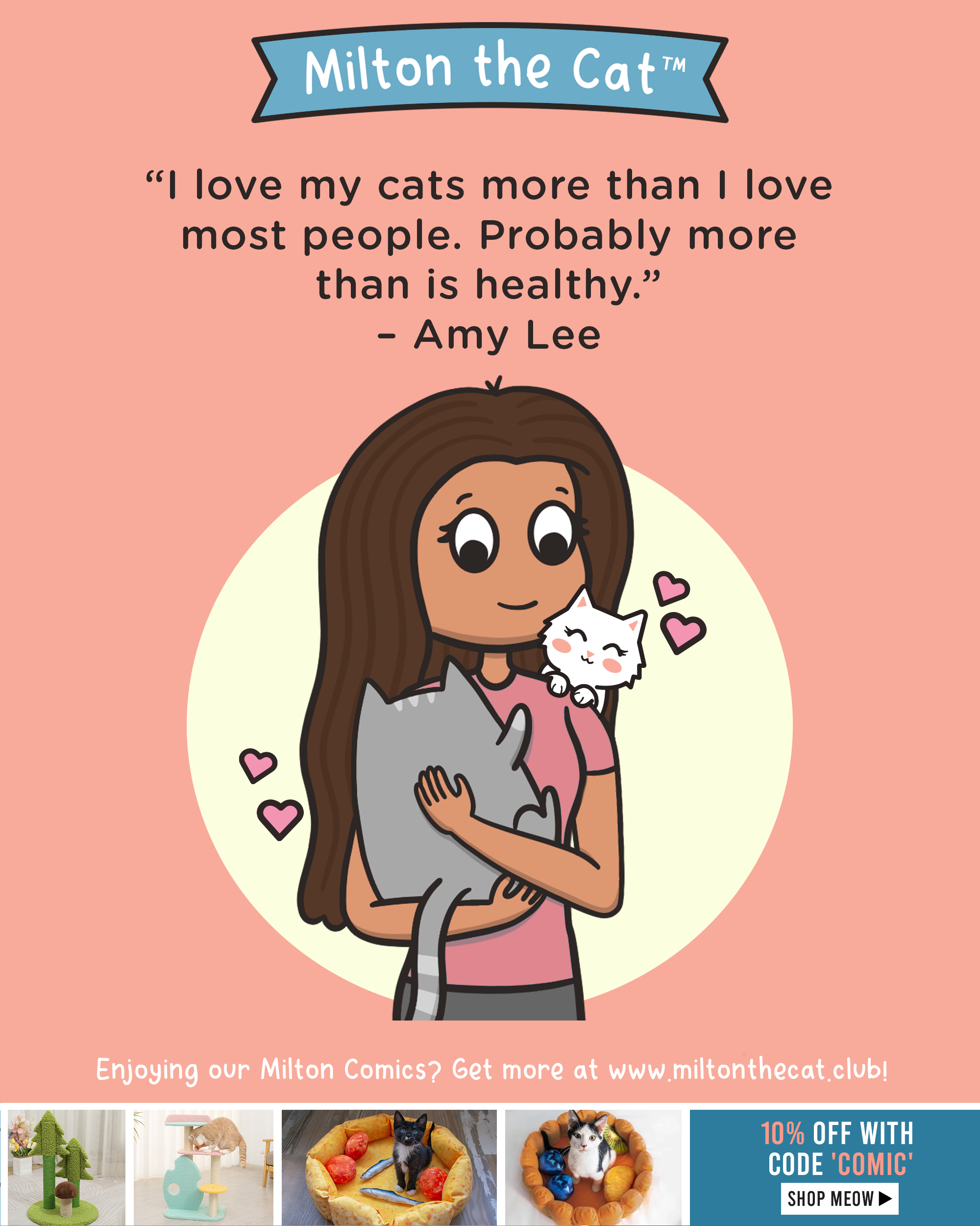 Wednesday Wisdom: Amy Lee – Meowingtons