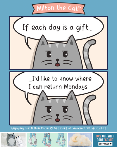 Channeling His Inner Garfield