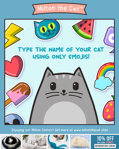 Cat Name Game: Answer In The Comments!