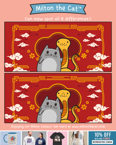 Spot The Difference: Year Of The Snake