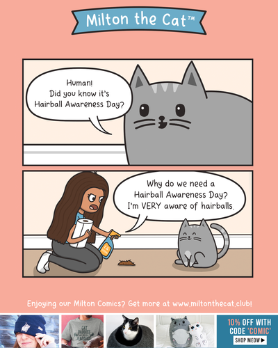 It's Hairball Awareness Day!