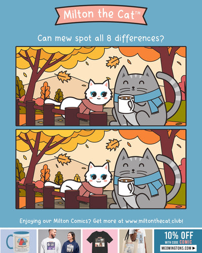 Spot the Difference: Feline Fall