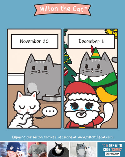 Me on November 30th vs Me on Dec 1st