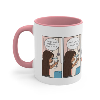ExPURRminator Comic Coffee Mug