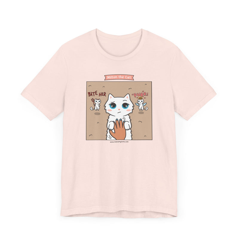 Tummy Rubs Cat Comic T-Shirt