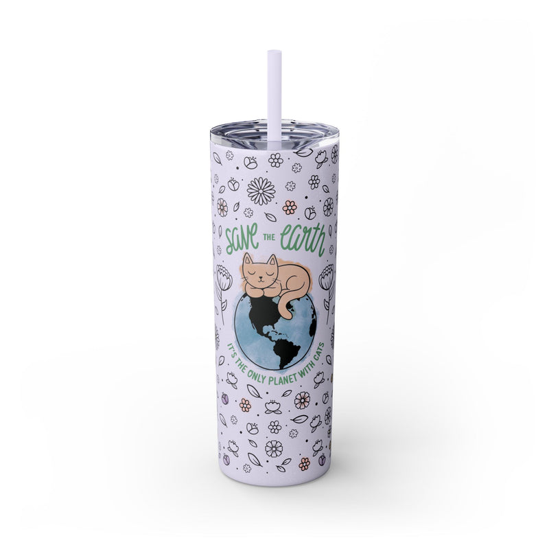 Save the Earth Glitter Tumbler, 20oz