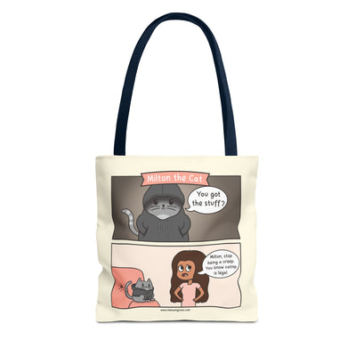 Catnip Deal Comic Tote Bag