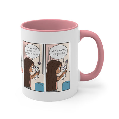 ExPURRminator Comic Coffee Mug