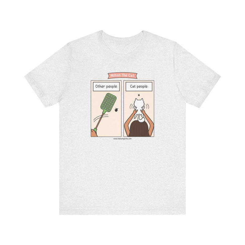 Other People vs Cat People Comic T-Shirt