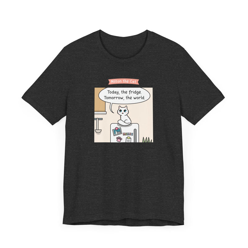 World Domination Cat Comic T-Shirt