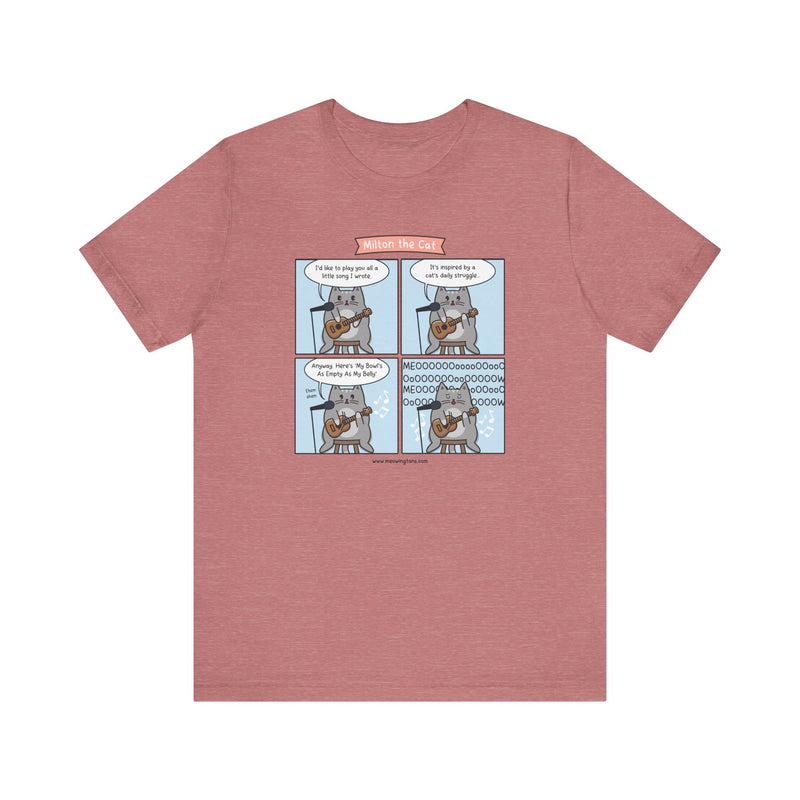 Song of My People Cat Comic T-Shirt