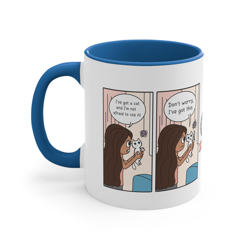 ExPURRminator Comic Coffee Mug