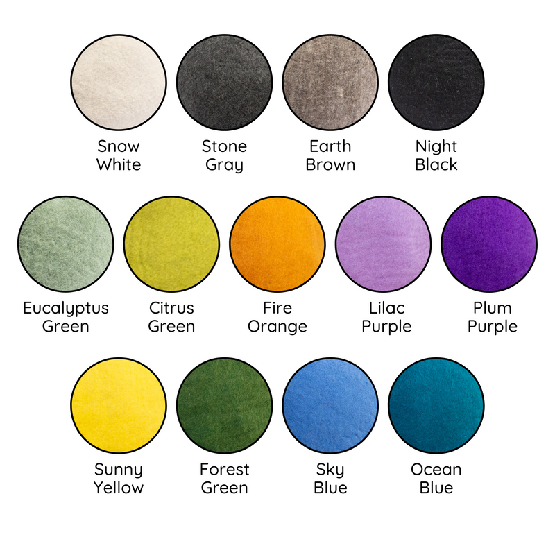 Fairy Tail Ombre Felted Wool Cat Cave