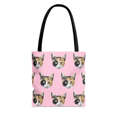 Custom Print Your Cat Tote Bag