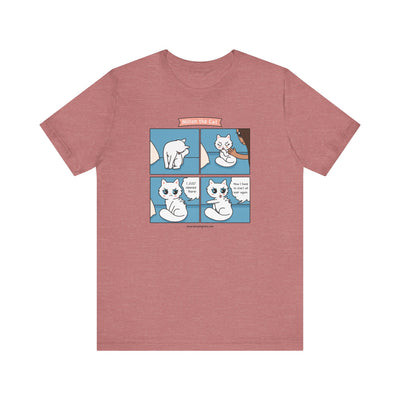 Cat Grooming Comic T-Shirt