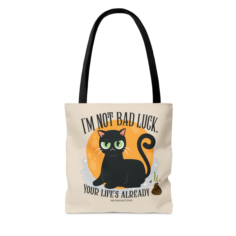 Black Cats Aren’t Bad Luck Tote Bag