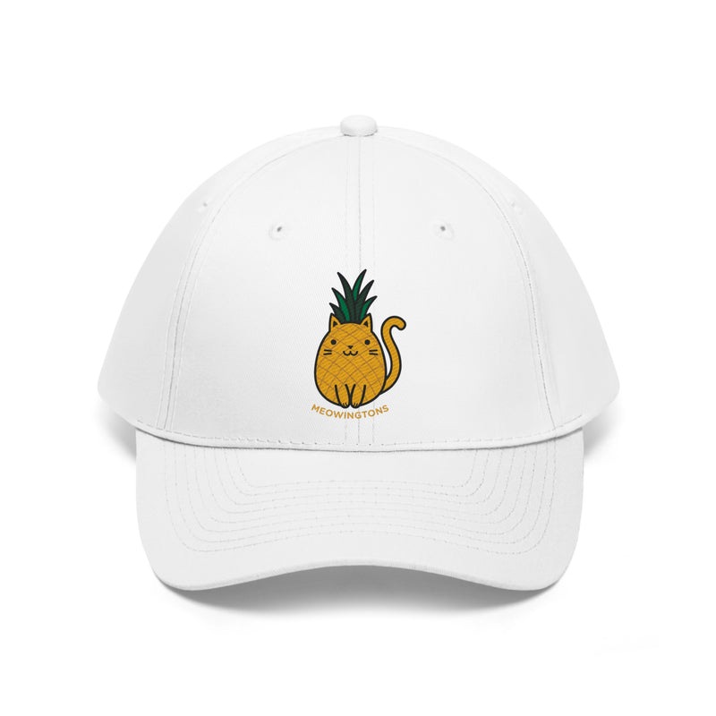 Pineapple Cat Dad Hat