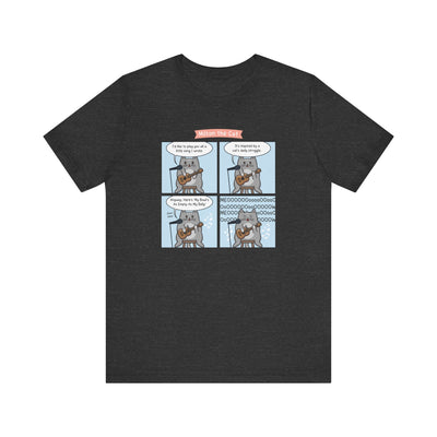 Song of My People Cat Comic T-Shirt