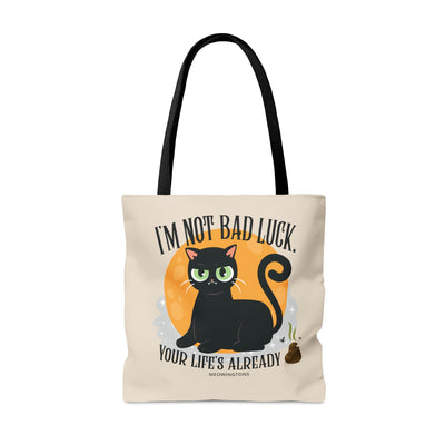 Black Cats Aren’t Bad Luck Tote Bag
