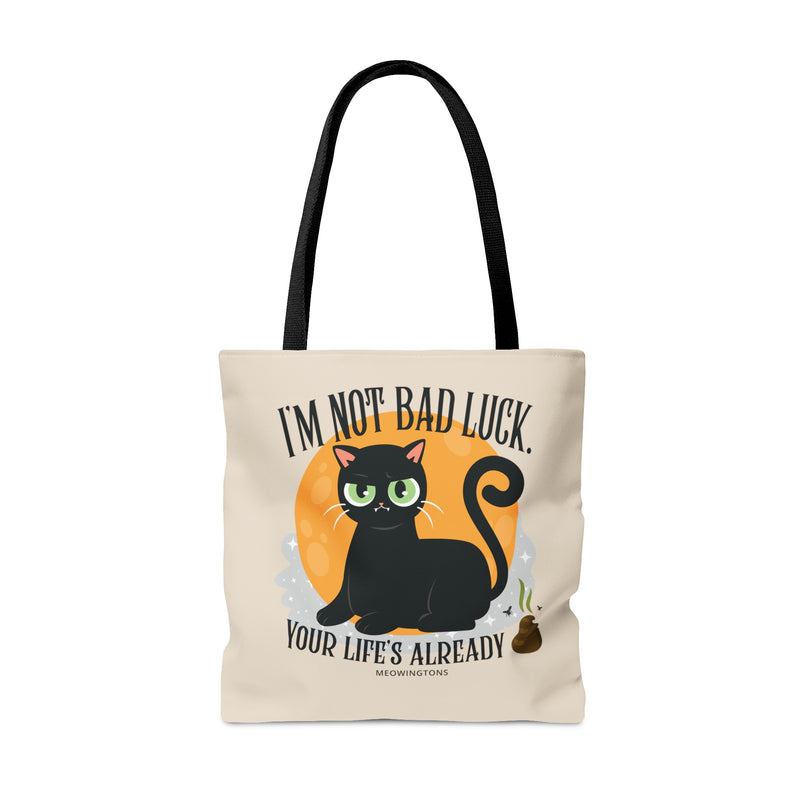 Black Cats Aren’t Bad Luck Tote Bag