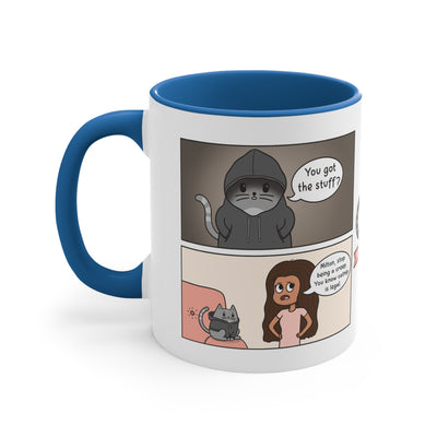 Catnip Deal Comic Coffee Mug