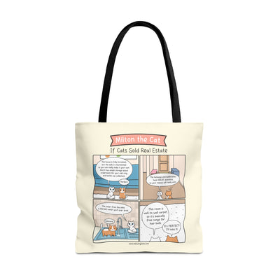 If Cats Sold Real Estate Comic Tote Bag