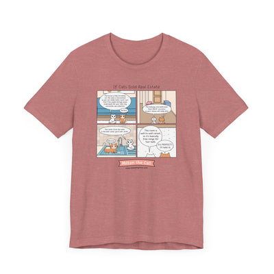 If Cats Sold Real Estate Comic T-Shirt