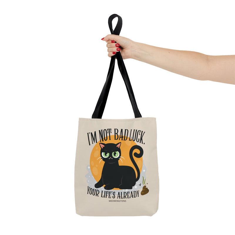 Black Cats Aren’t Bad Luck Tote Bag