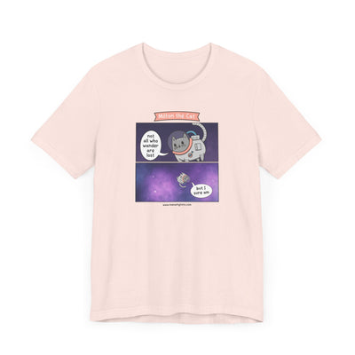 Not All Who Wander Comic T-Shirt