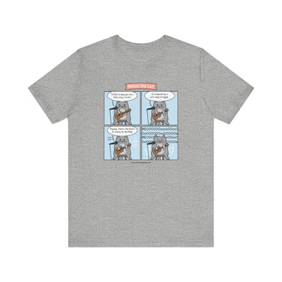 Song of My People Cat Comic T-Shirt