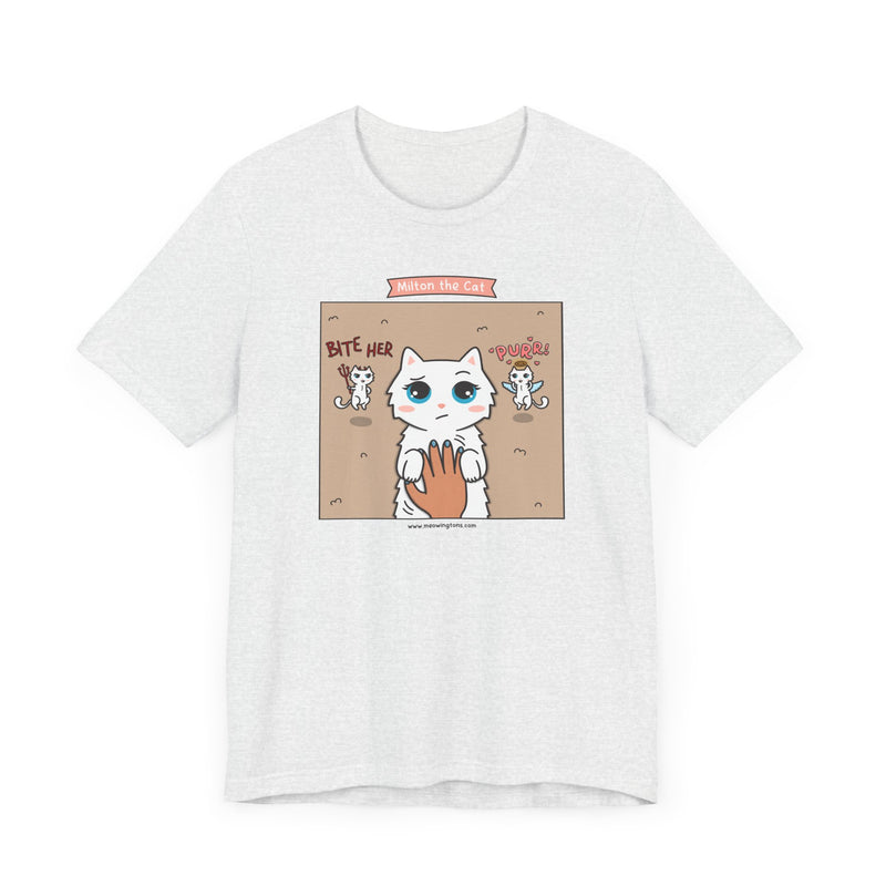 Tummy Rubs Cat Comic T-Shirt