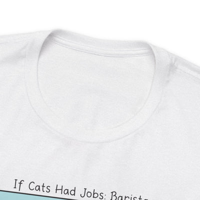 Barista Cat Comic T-Shirt