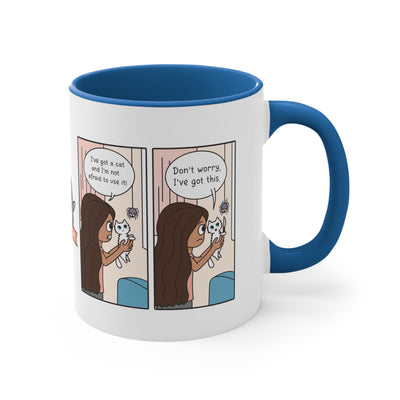 ExPURRminator Comic Coffee Mug