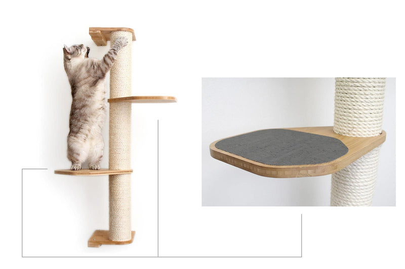 Wall Mounted Cat Scratching Post - Sisal
