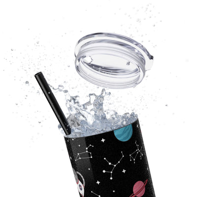 Space Cats Glitter Tumbler, 20oz