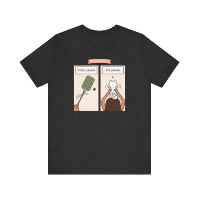 Other People vs Cat People Comic T-Shirt