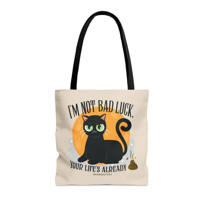Black Cats Aren’t Bad Luck Tote Bag