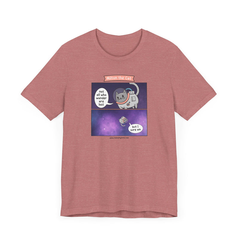 Not All Who Wander Comic T-Shirt