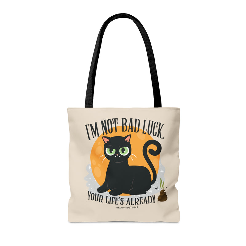 Black Cats Aren’t Bad Luck Tote Bag