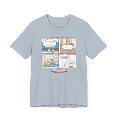 If Cats Sold Real Estate Comic T-Shirt