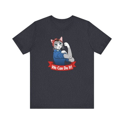 Rosie the Riveter Cat T-Shirt