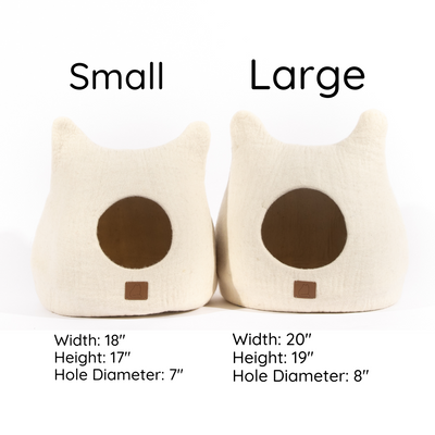 Kawaii Kitty Wool Cat Cave